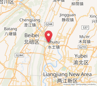 Map of Shijialiang, Chongqing