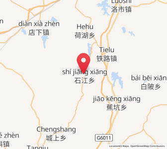 Map of Shijiang, Jiangxi
