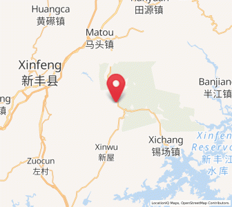 Map of Shijiao, Guangdong