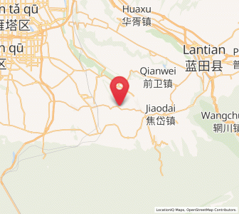 Map of Shijiazhai, Shaanxi