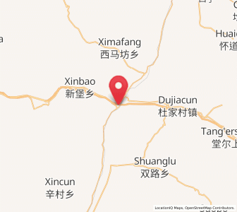 Map of Shijiazhuang, Shanxi