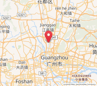 Map of Shijing, Guangdong