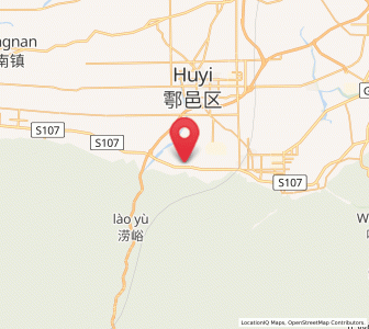 Map of Shijing, Shaanxi