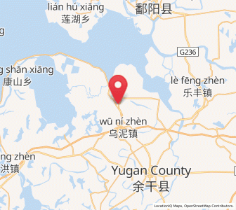 Map of Shikou, Jiangxi