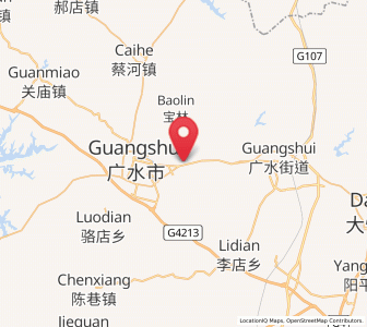 Map of Shili, Hubei