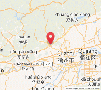Map of Shiliang, Zhejiang