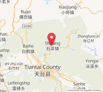 Map of Shiliang, Zhejiang