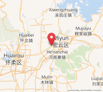 Map of Shilibu, Beijing