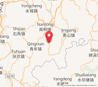 Map of Shilin, Chongqing