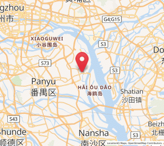 Map of Shilou, Guangdong