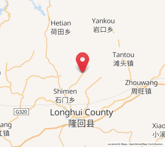 Map of Shimen, Hunan