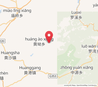 Map of Shimenlou, Jiangxi