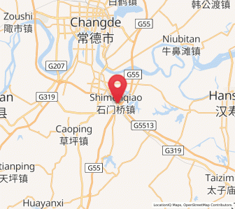 Map of Shimenqiao, Hunan