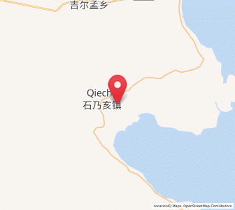 Map of Shinaihai, Qinghai