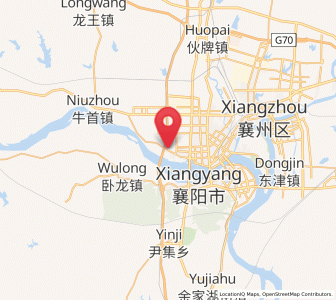 Map of Shipu, Hubei