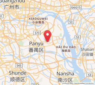Map of Shiqi, Guangdong