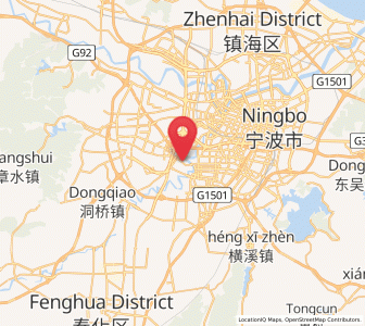Map of Shiqi, Zhejiang