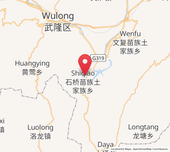 Map of Shiqiao, Chongqing