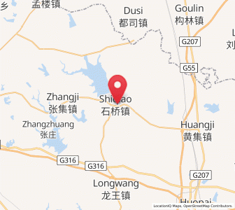 Map of Shiqiao, Hubei