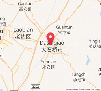 Map of Shiqiao, Liaoning
