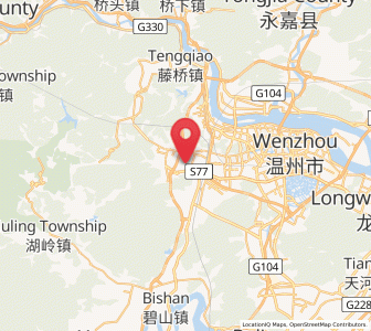 Map of Shiqiao, Zhejiang