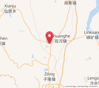Map of Shiqiaoyi, Hubei