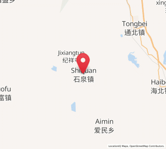 Map of Shiquan, Heilongjiang