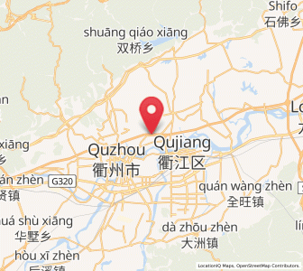 Map of Shisanli, Zhejiang