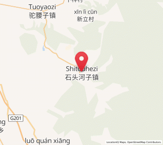 Map of Shitouhe, Heilongjiang