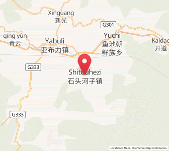 Map of Shitouhezi, Heilongjiang