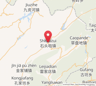 Map of Shitouzui, Hubei
