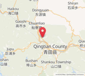 Map of Shixi, Zhejiang