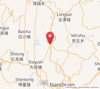 Map of Shixi, Chongqing