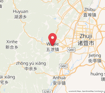 Map of Shixiang, Zhejiang