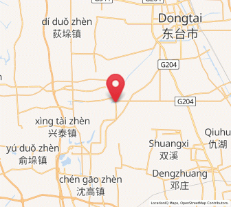 Map of Shiyan, Jiangsu