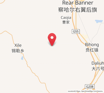 Map of Shiyaogou, Inner Mongolia