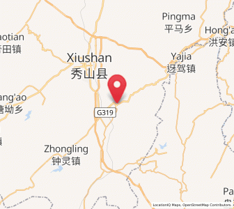 Map of Shiye, Chongqing