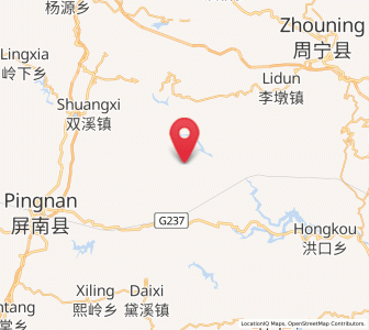 Map of Shoushan, Fujian