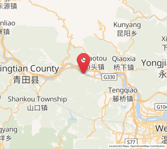 Map of Shuangchao, Zhejiang