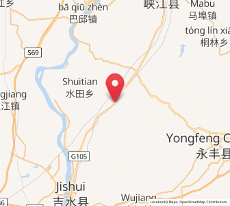 Map of Shuangcun, Jiangxi