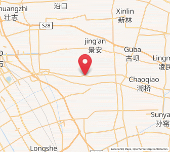 Map of Shuangdian, Jiangsu