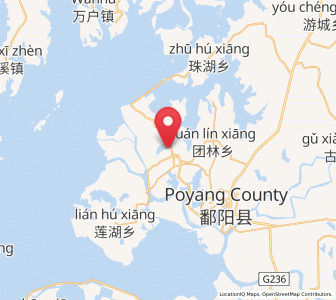 Map of Shuanggang, Jiangxi