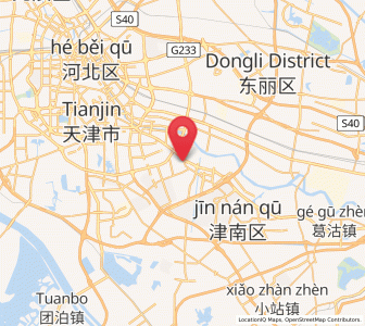 Map of Shuanggang, Tianjin