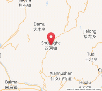 Map of Shuanghe, Chongqing