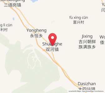 Map of Shuanghe, Heilongjiang