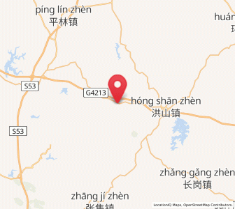 Map of Shuanghe, Hubei