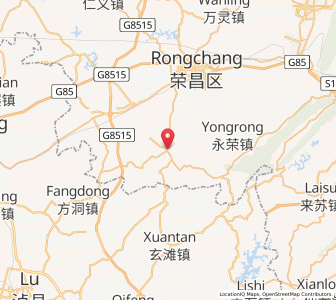 Map of Shuanghe, Chongqing