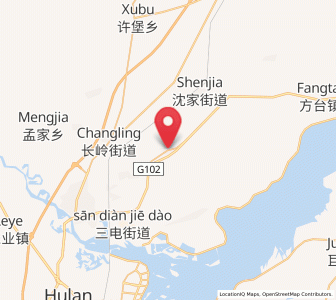 Map of Shuangjing, Heilongjiang