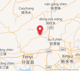 Map of Shuanglin, Jiangxi