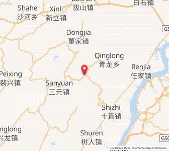 Map of Shuanglongchang, Chongqing